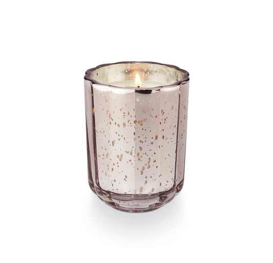 Coconut Milk Mango Flourish Glass Candle