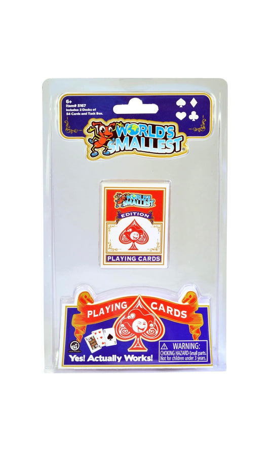 World’s Smallest Playing Cards