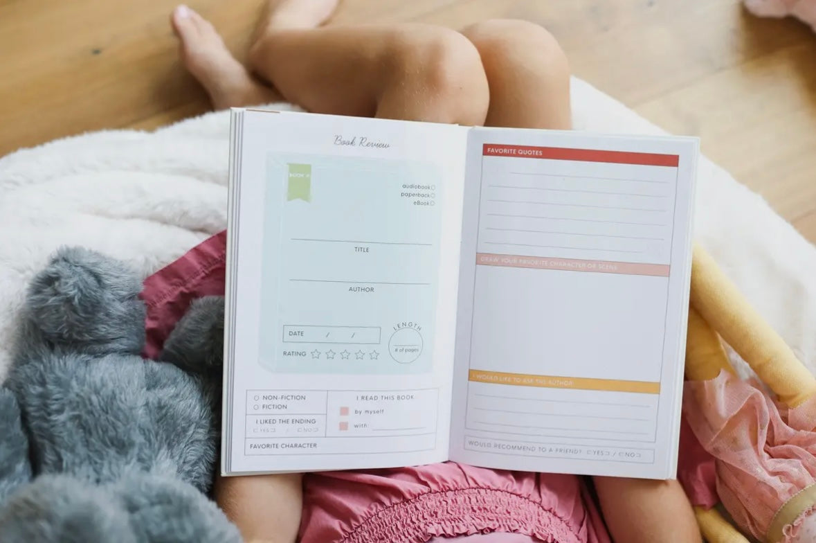 For The Love Of Books: Reading Journal For Kids