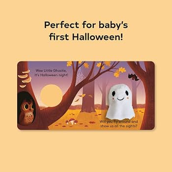 Little Ghostie Puppet Book