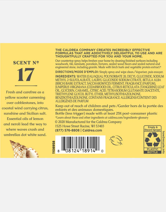 Sea Salt Neroli Countertop Spray