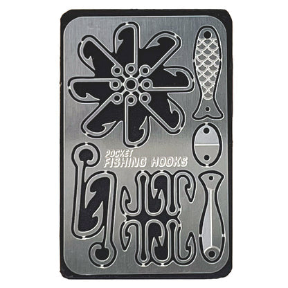 Fishing Hooks Adventure Card