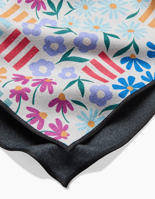 Floral Garden Beach Towel