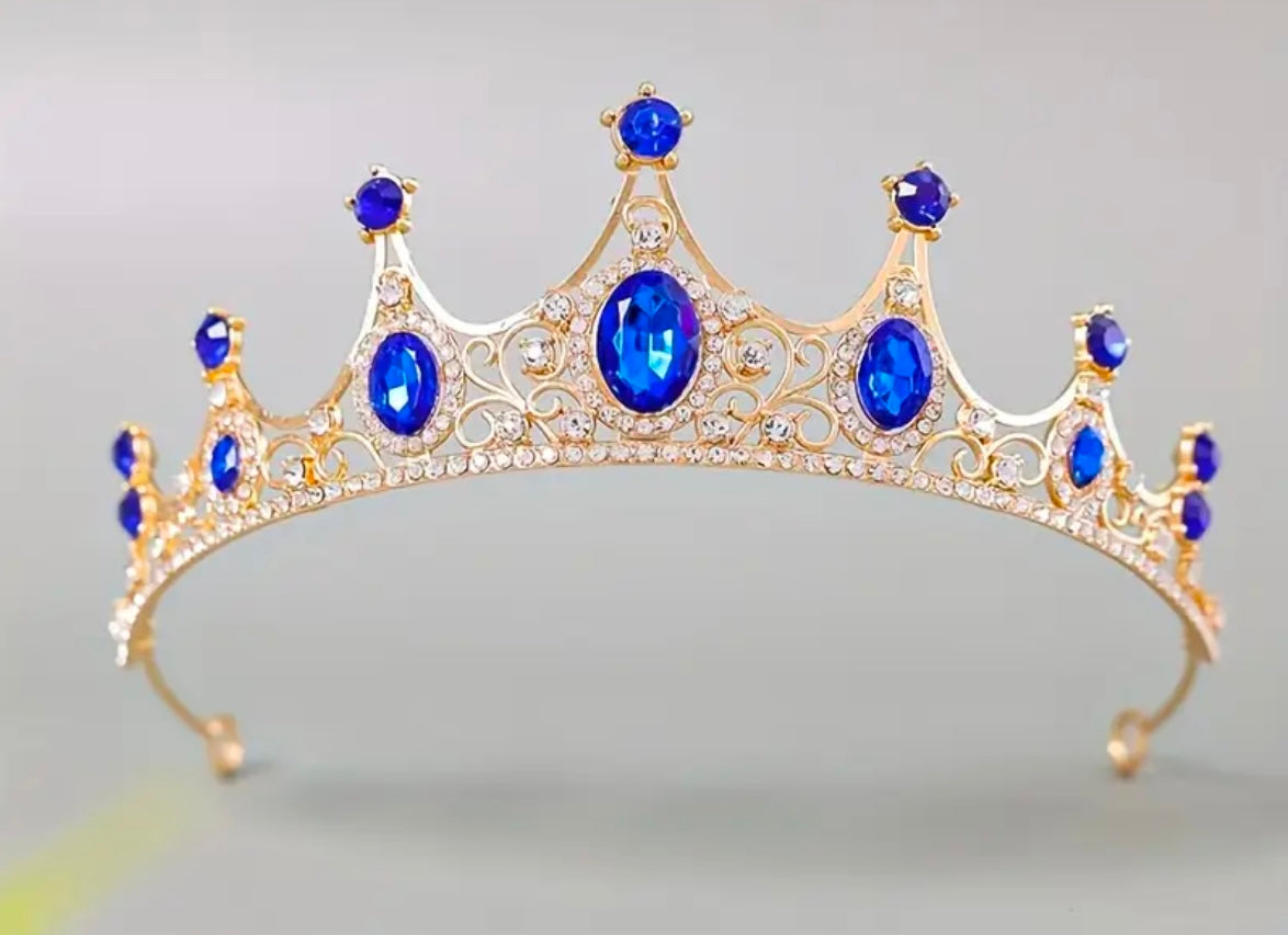 Metal Rhinestone Crown