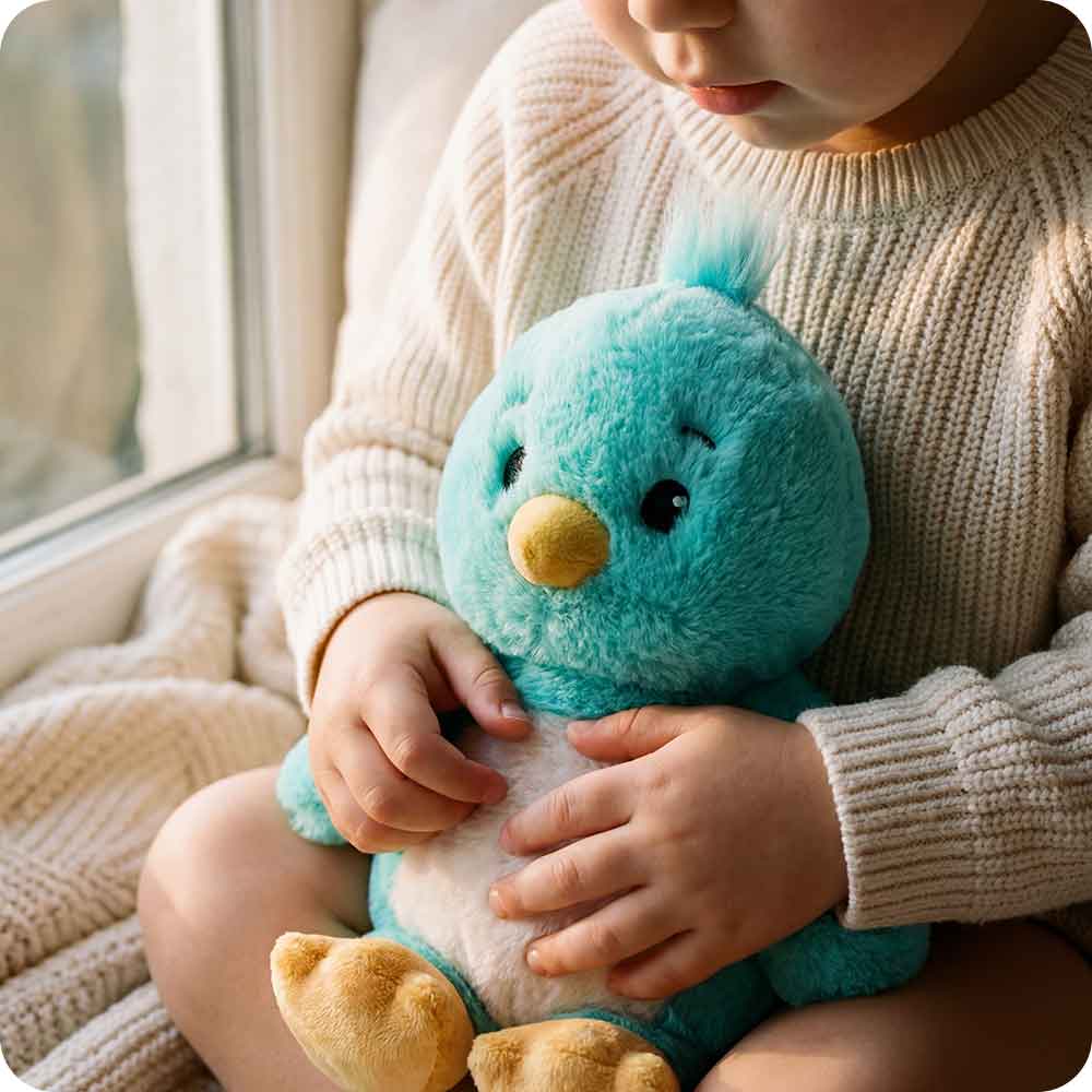Cute Blue Bird Warmies