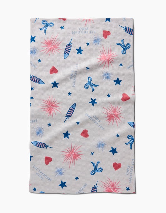 Freedom Geometry Towel