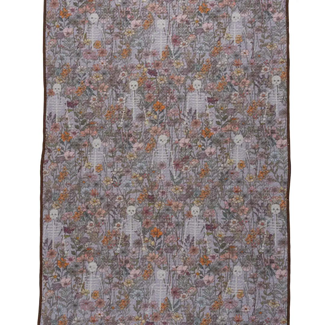 Haunted Blooms Tea Towel