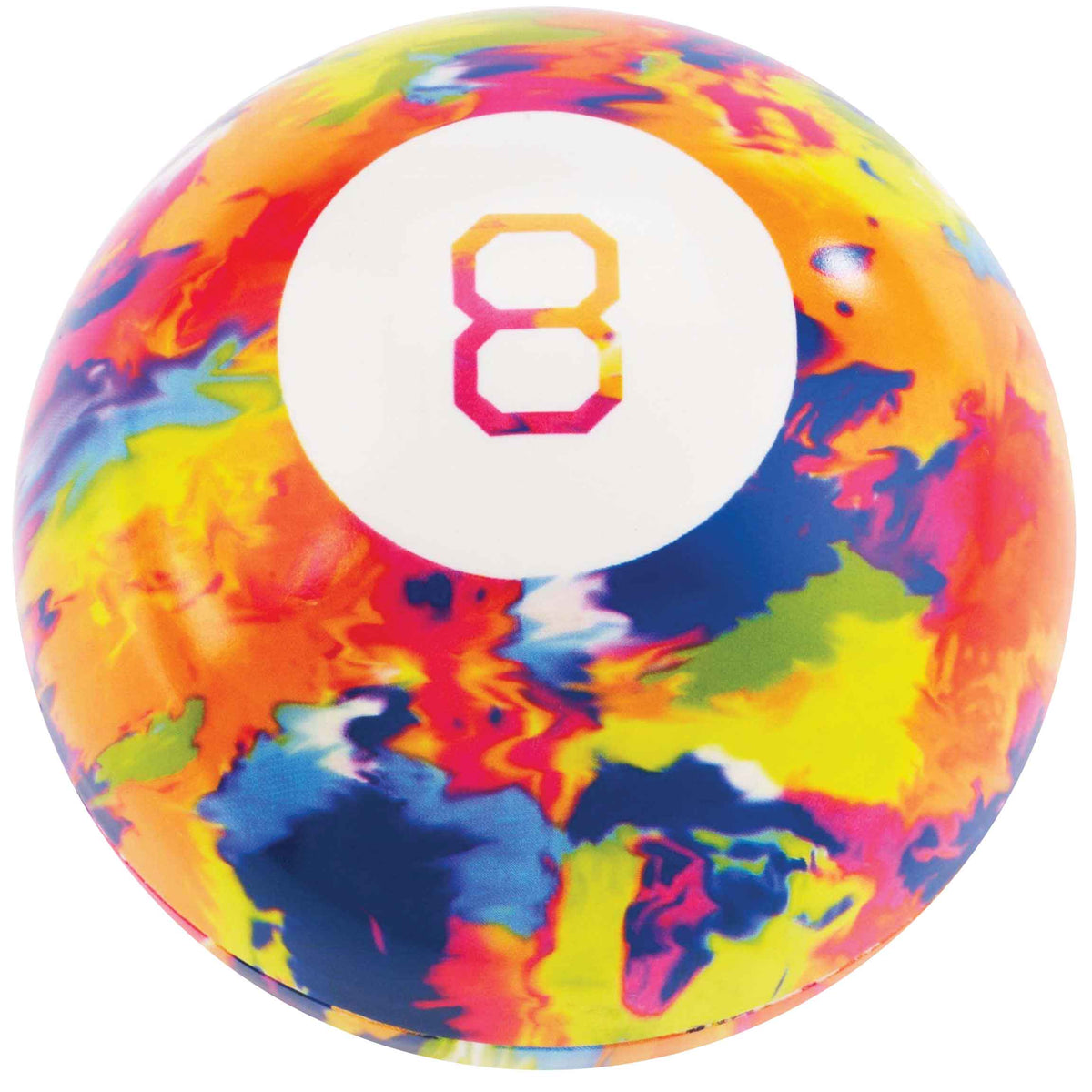 World’s Smallest Tie Dye Magic 8 Ball