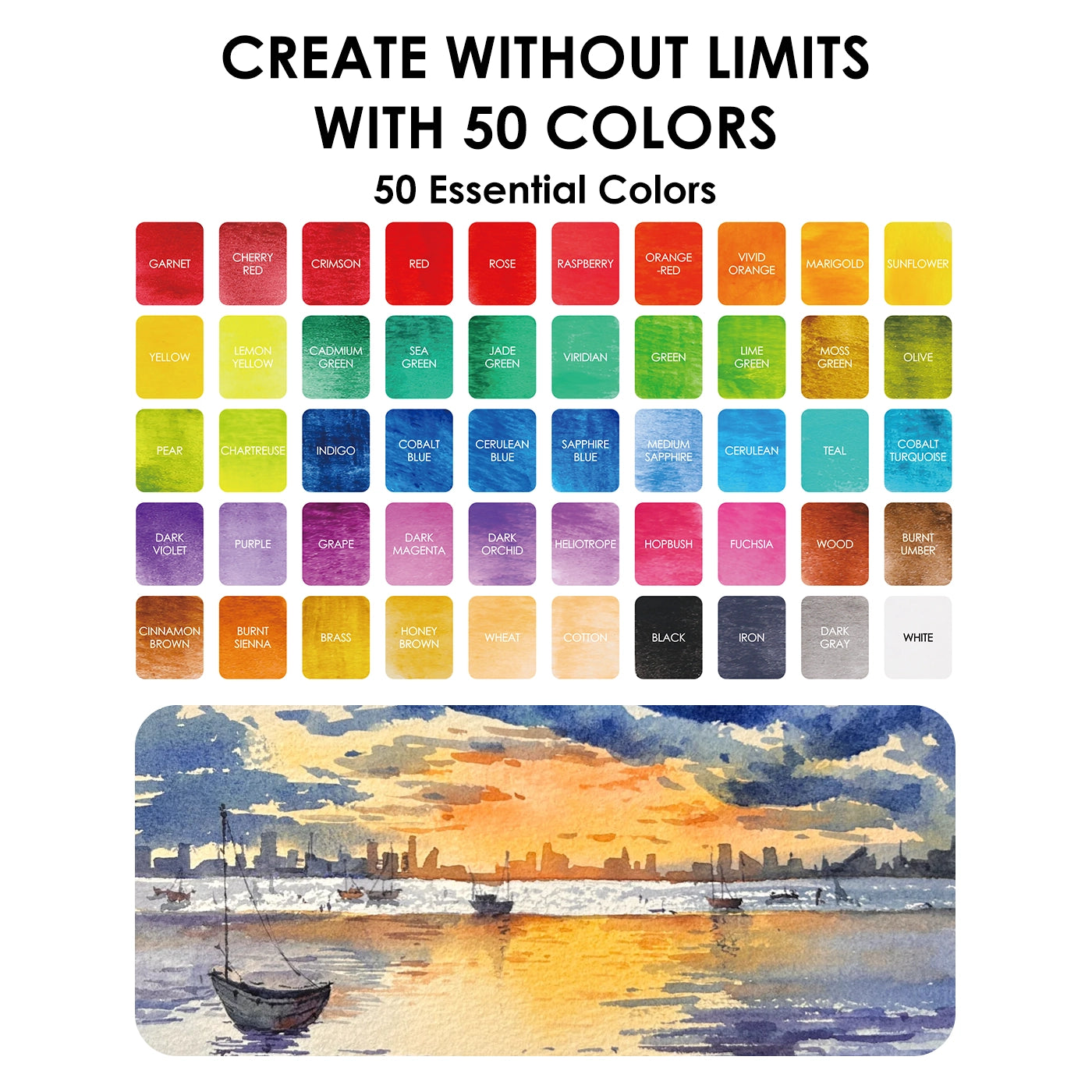 All-In-One Premium Watercolor Set