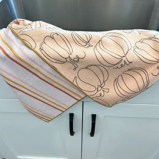 Fall Harvest Tea Towel