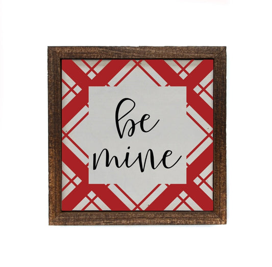 6X6 Be Mine Valentine's Day Décor