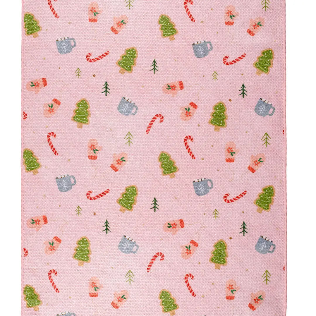 Marshmallow Pink Tea Towel