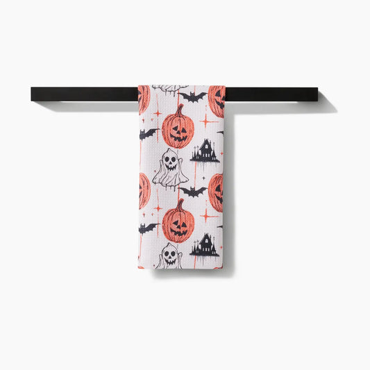 Halloween Is Here Geometry Towel
