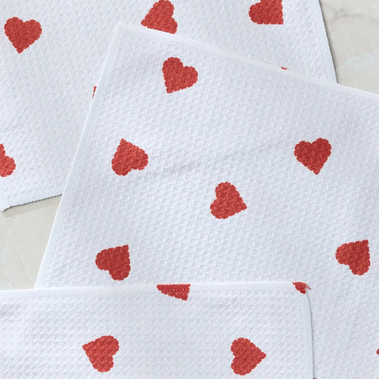Love Toss Geometry Dishcloth Set