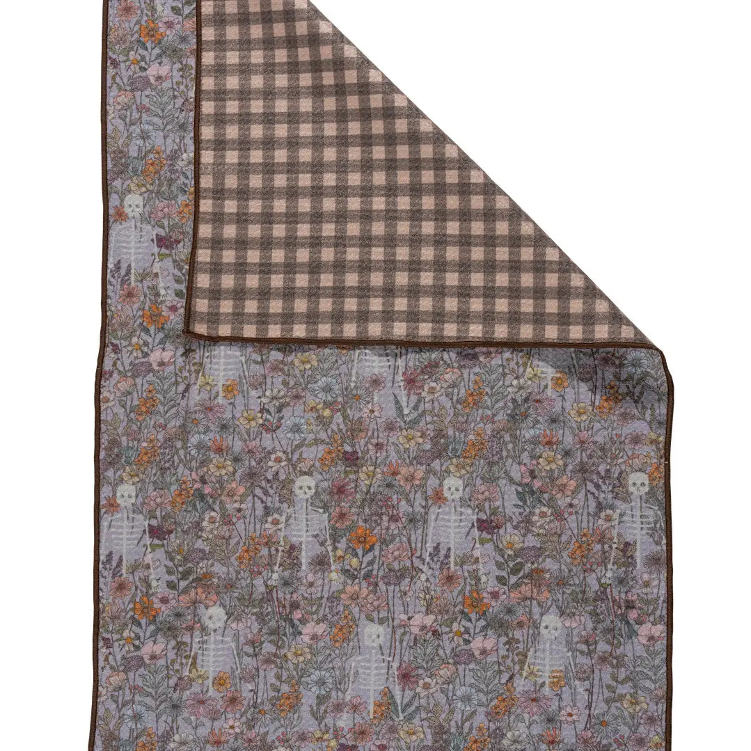Haunted Blooms Tea Towel