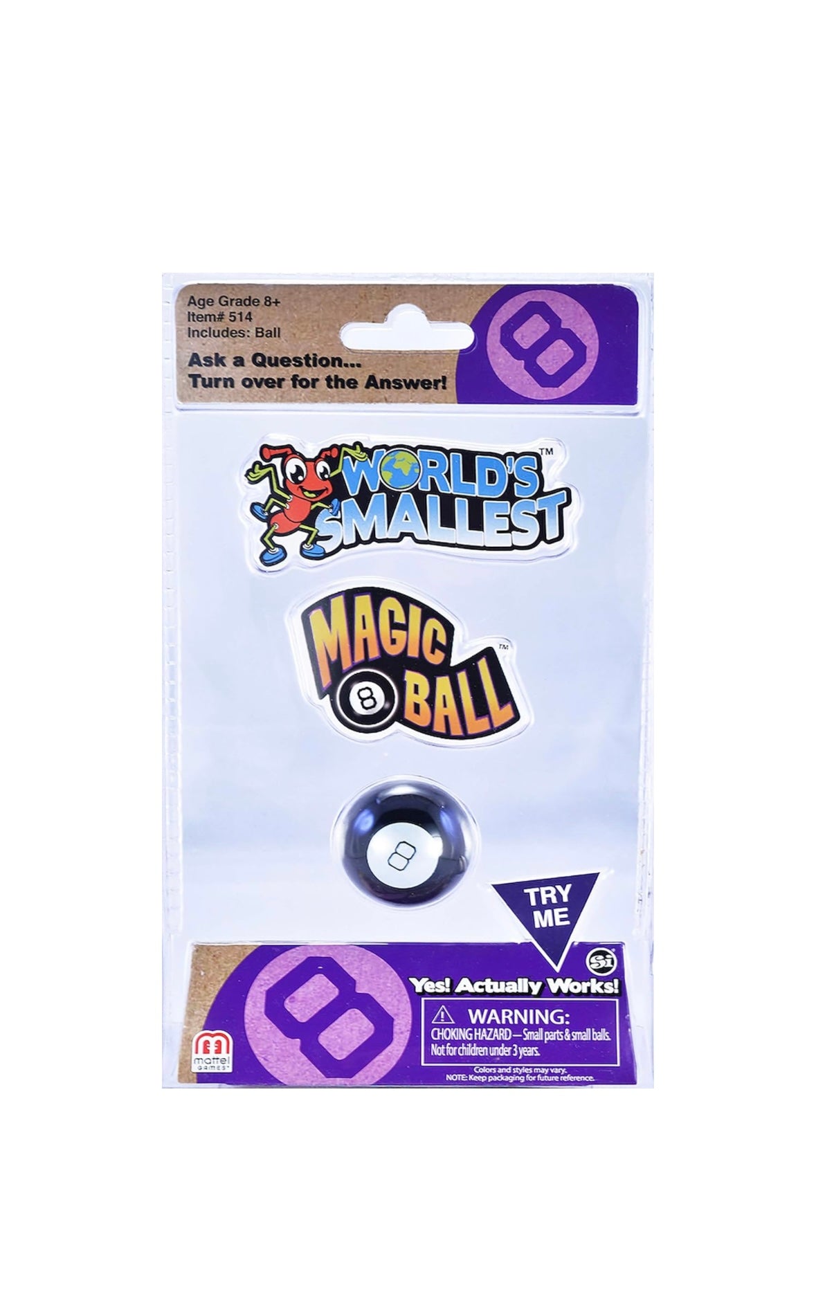 World’s Smallest Magic 8 Ball