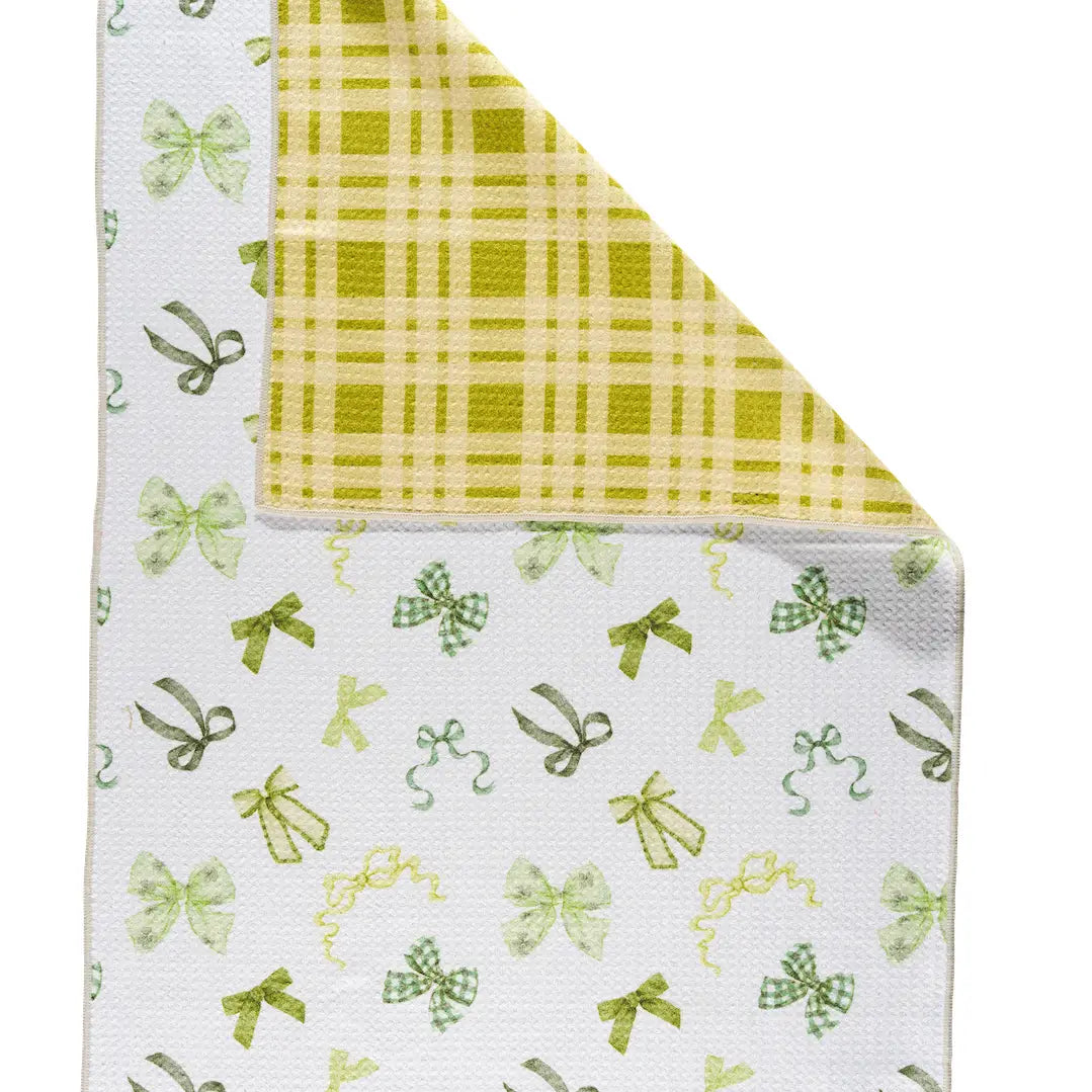Emerald Bows Towel