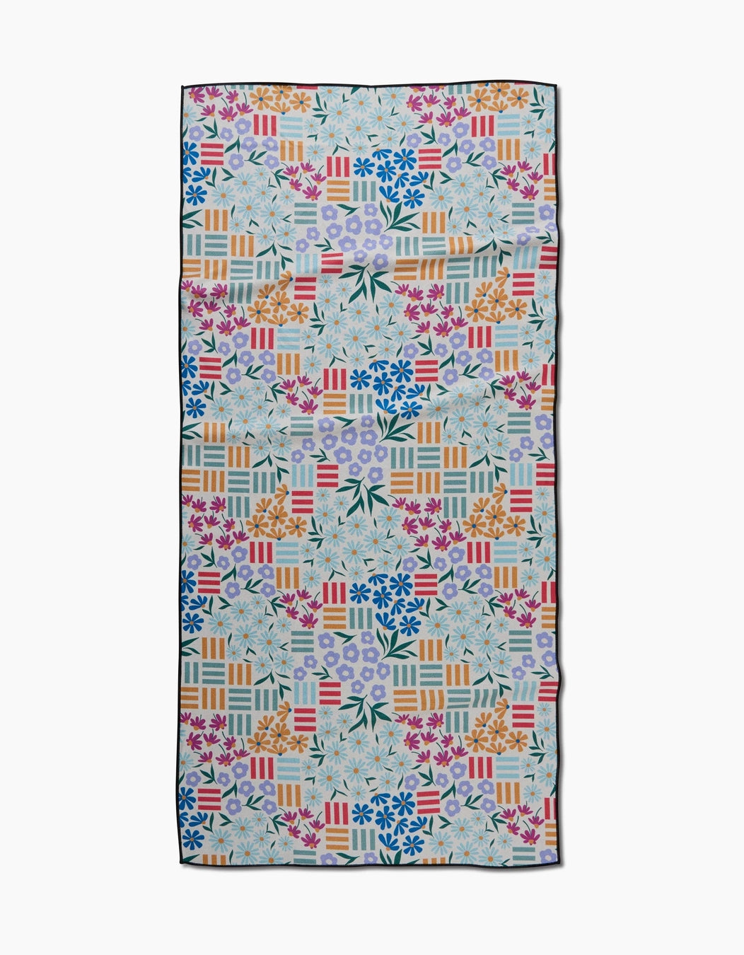 Floral Garden Beach Towel