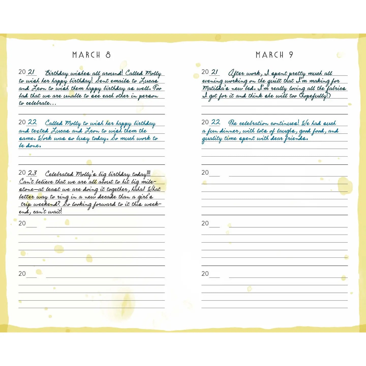 One Line A Day Rainbow