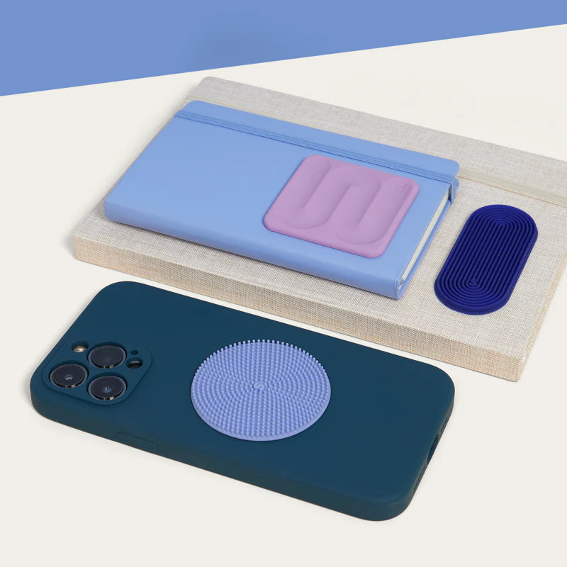 Slabs Silicone Sensory Stickers- Blue