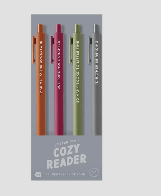 Cozy Reader Jotter Pen Set
