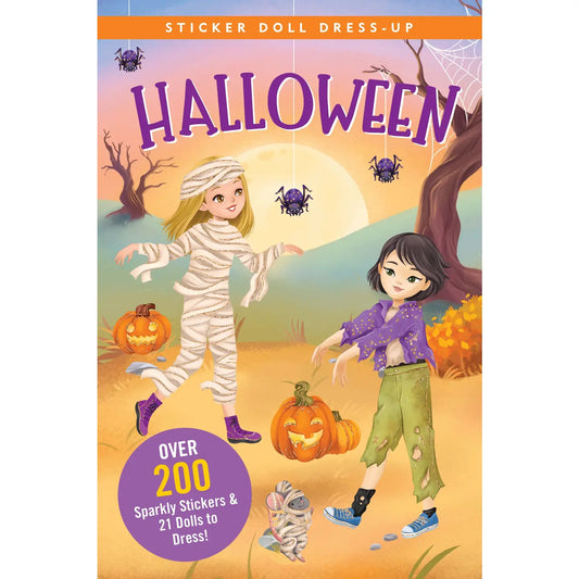 Halloween Sticker Doll Dress Up Book