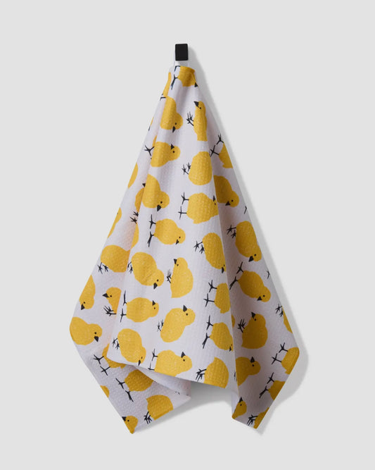 Peep Parade Geometry Towel