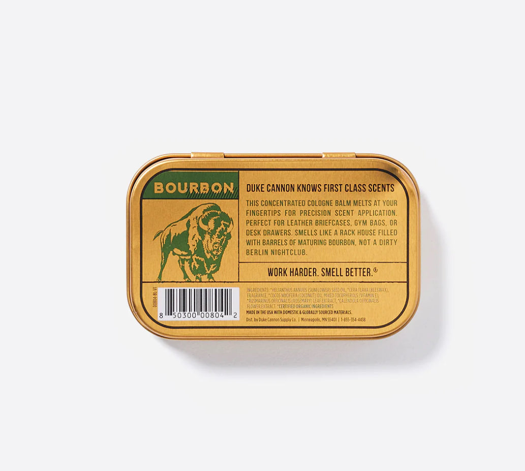 Solid Cologne- Bourbon