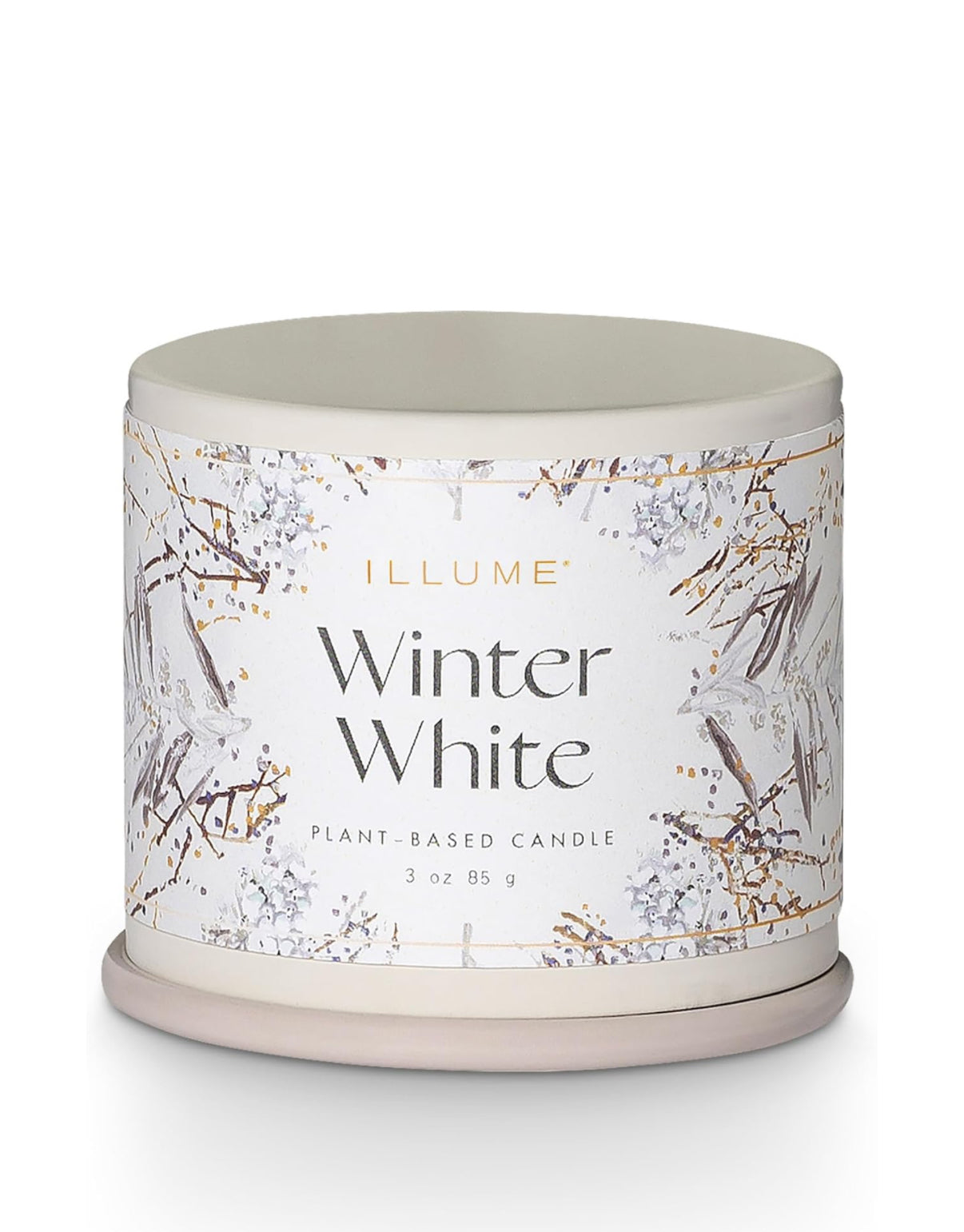 Winter White Vanity Tin Candle