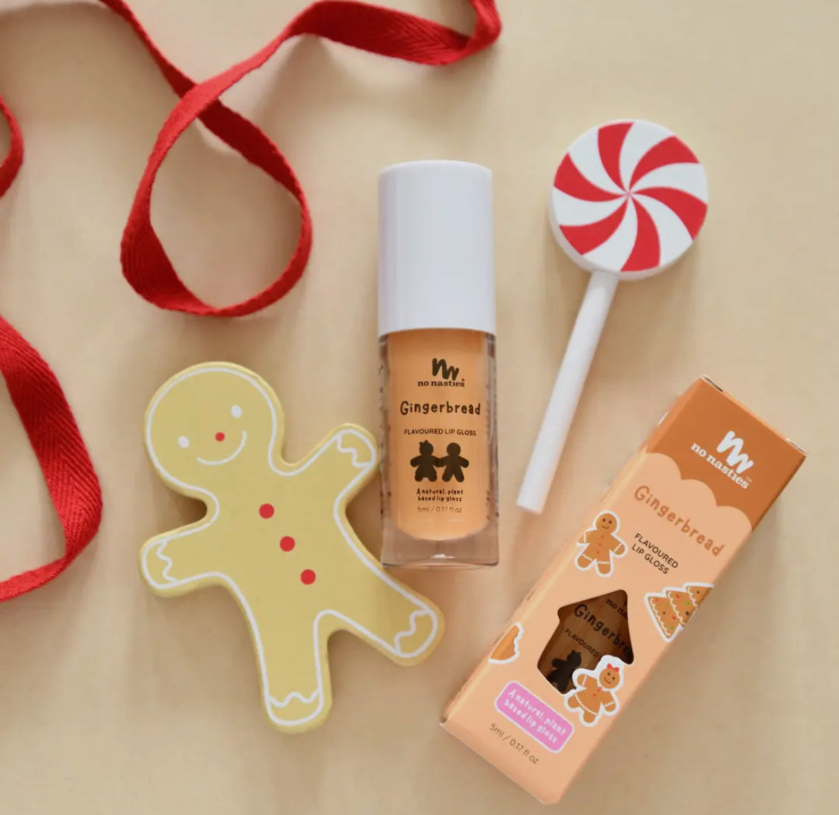 Christmas Natural Kids Lip Gloss
