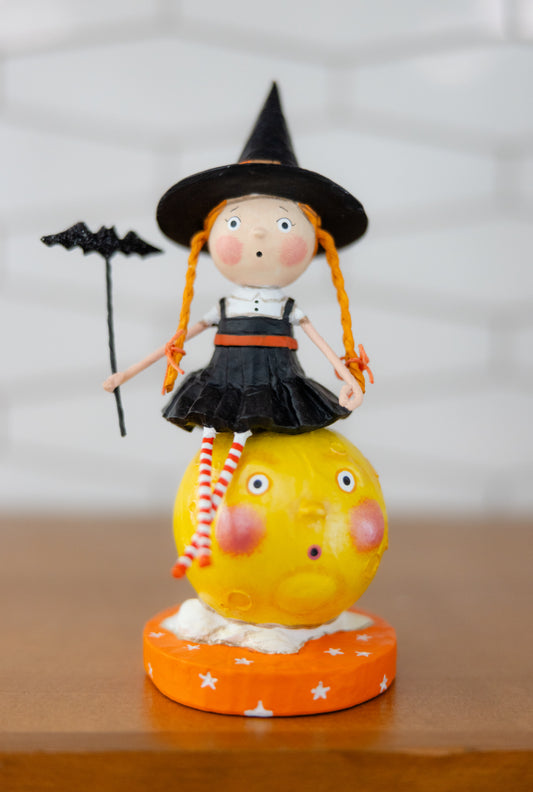 Mischief On The Moon Lori Mitchell Figurine