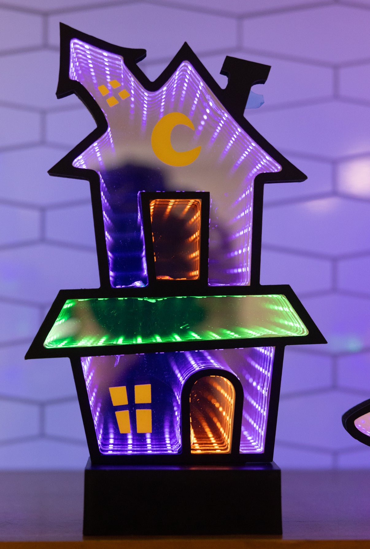Lighted Halloween Infinity Decor