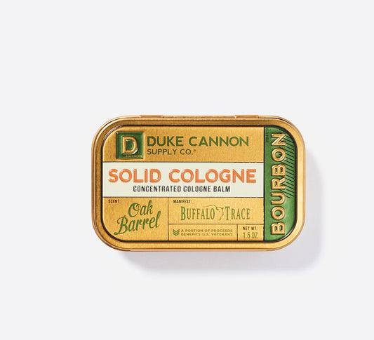Solid Cologne- Bourbon