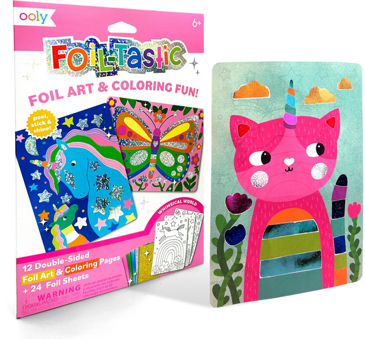 Foil-tastic Foil Art & Coloring Set- Whimsical World