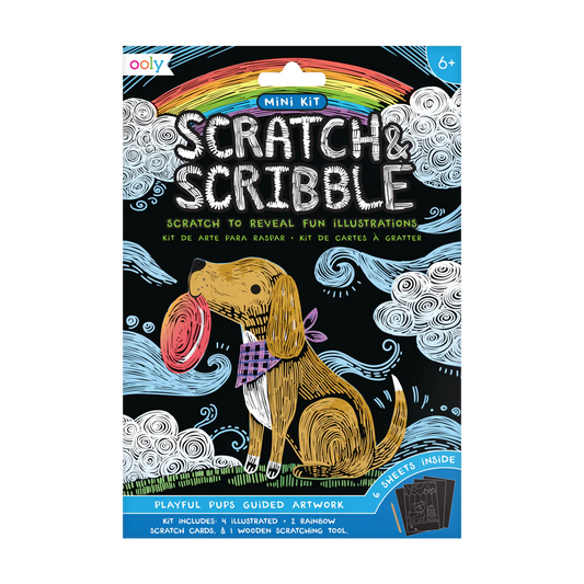 Mini Scratch & Scribble Art Kit