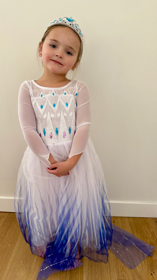 Snow Queen Sequin Dress