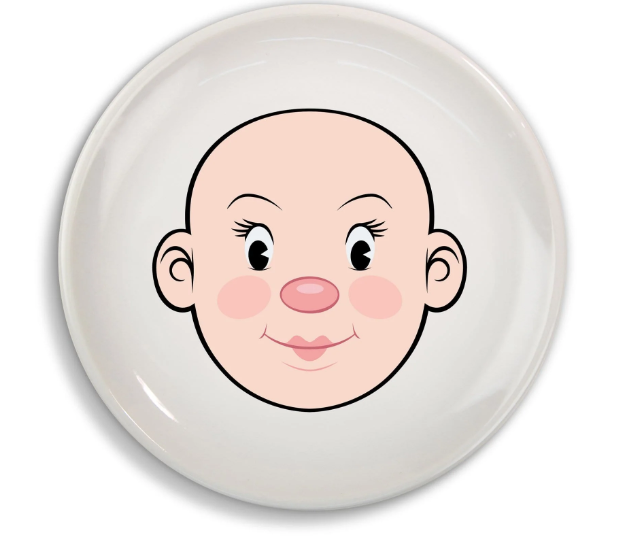 Food Face Plate