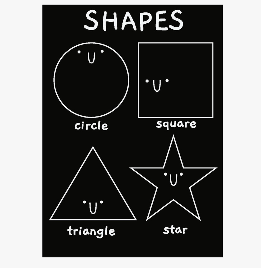 Letters & Shapes Mini Mats