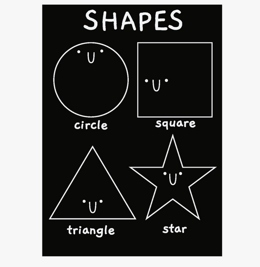 Letters & Shapes Mini Mats