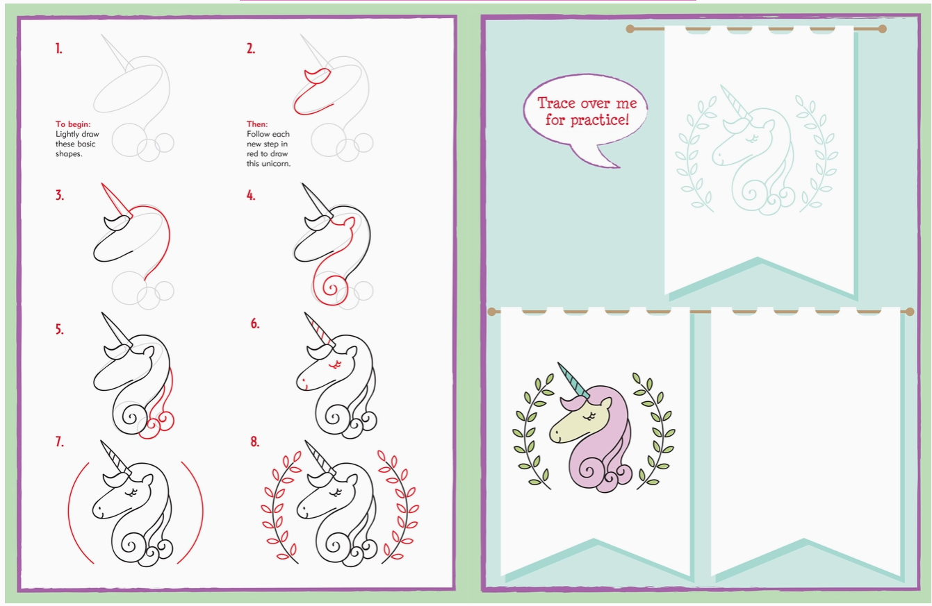 Learn To Draw Unicorns, Mermaids & More
