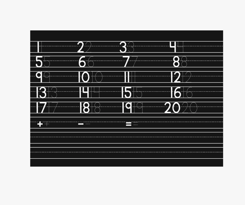 Chalkboard Placemat