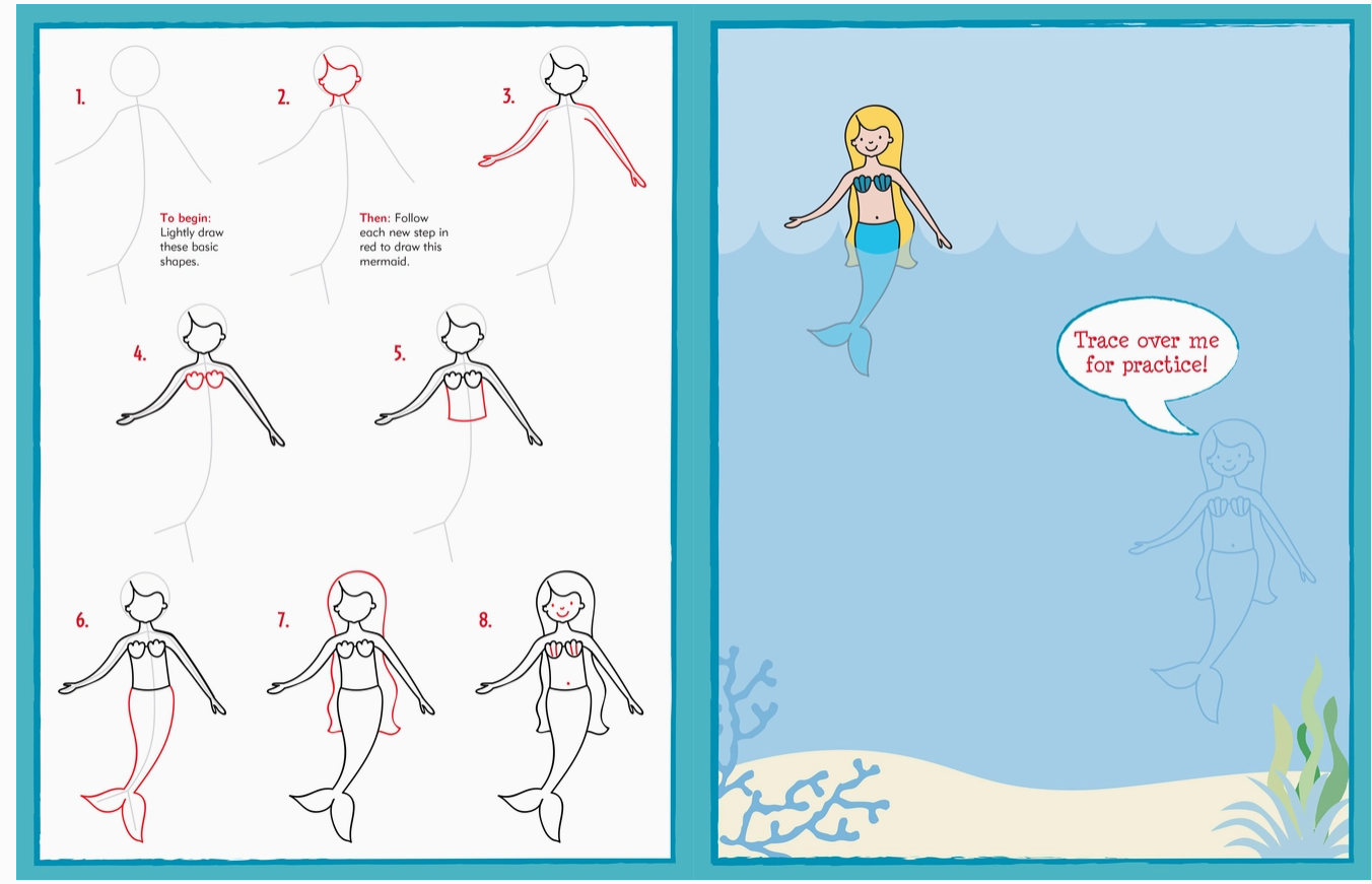 Learn To Draw Unicorns, Mermaids & More