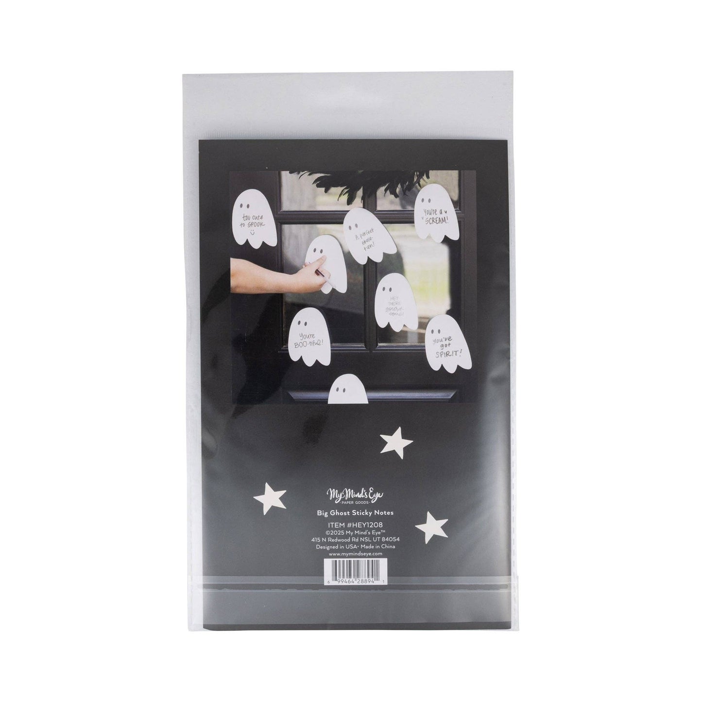 Ghost Shaped Jumbo Sticky Notes