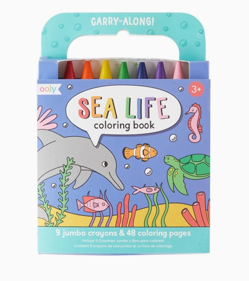 Carry Along Coloring Book and Crayon Set