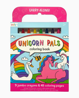 Carry Along Coloring Book and Crayon Set