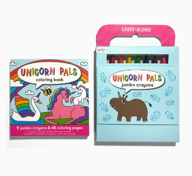 Carry Along Coloring Book and Crayon Set