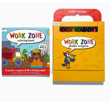 Carry Along Coloring Book and Crayon Set