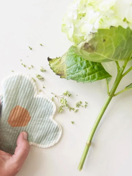 Flower Swedish Dishcloth