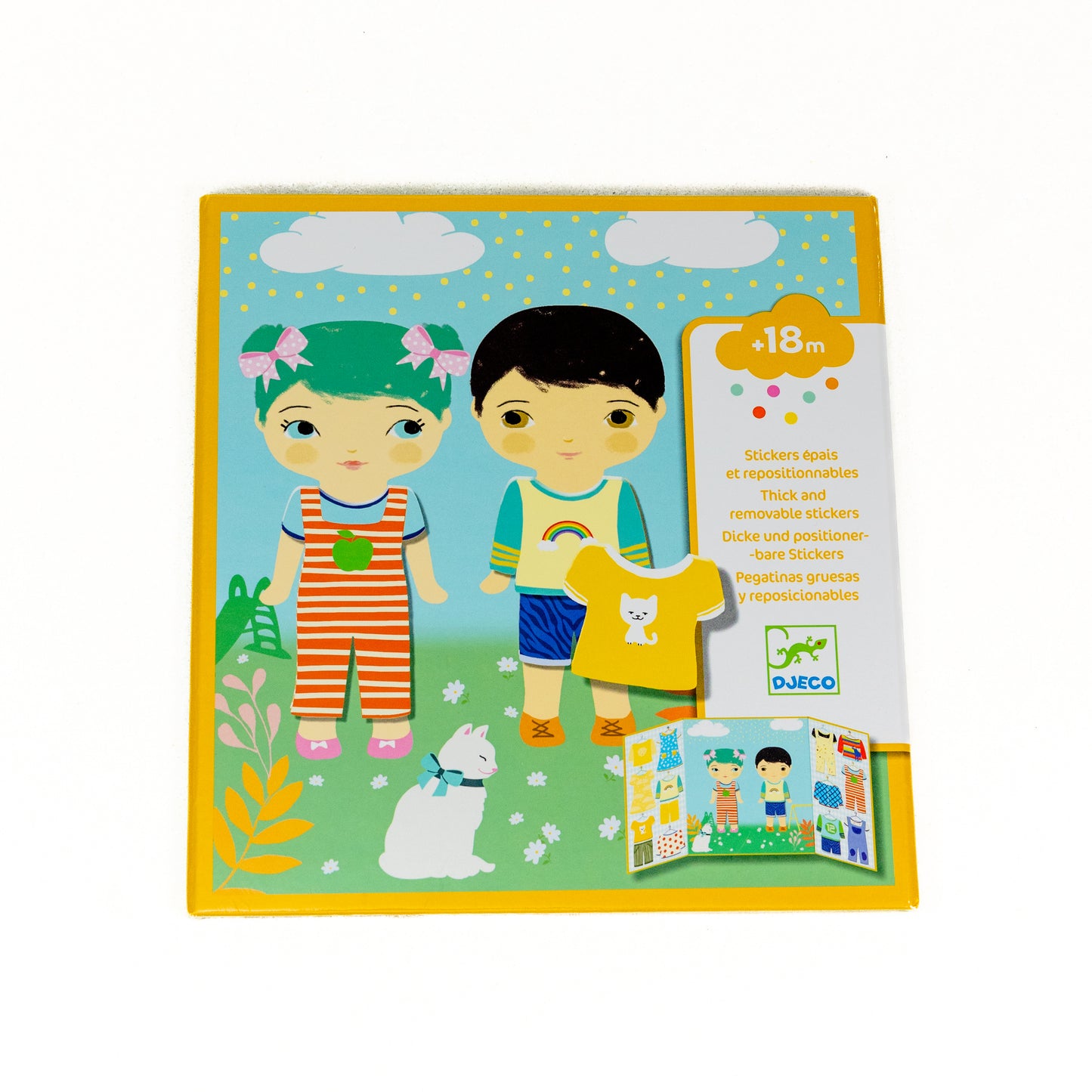Clothing Repositionable Sticker Story