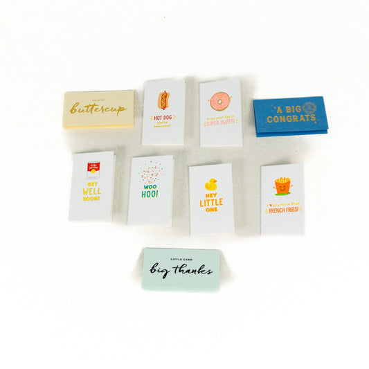 Letterpress Enclosure Card